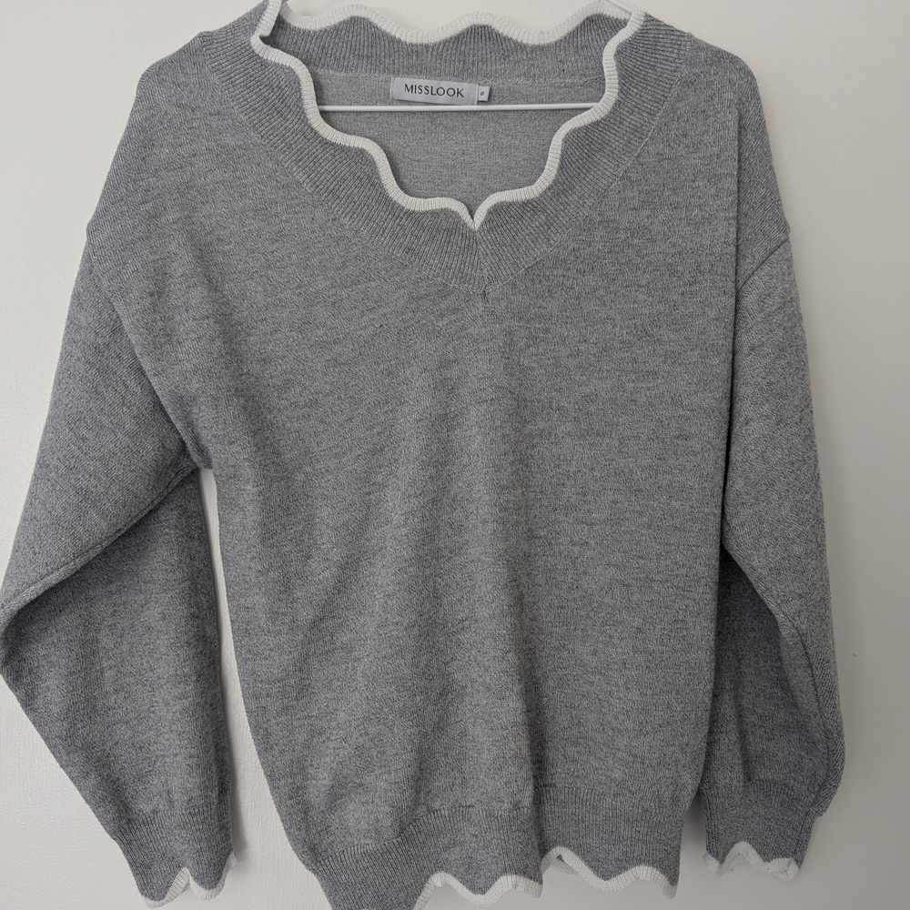 Misslook Gray Women's Sweater